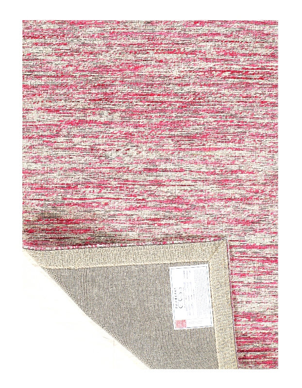 Tapis tissé à plat rose et mauve