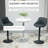Andren Galvanized Steel Bar Table