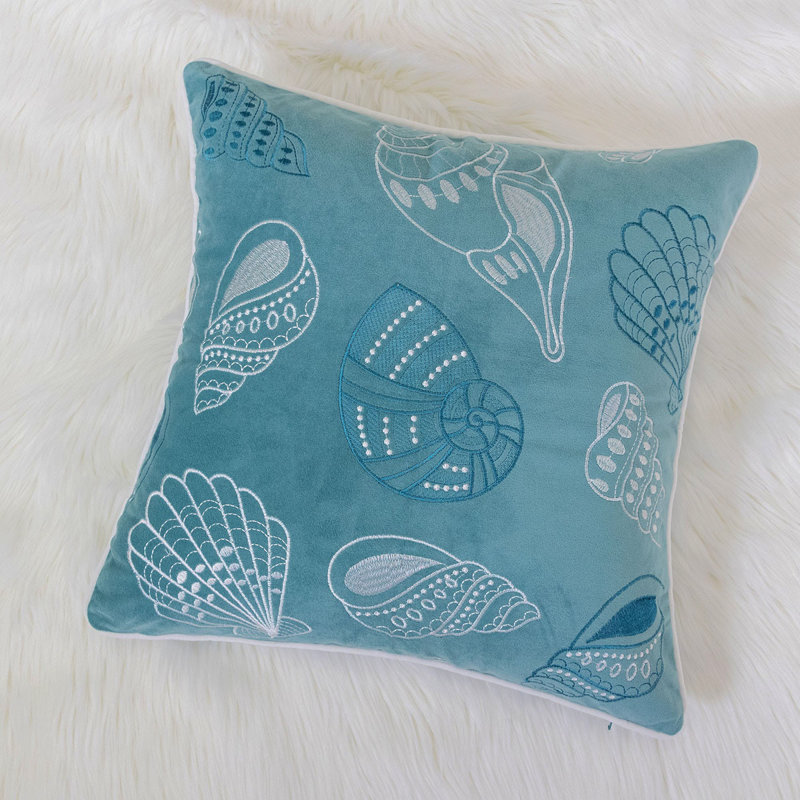 Blue And Spa Seashells, Light Blue