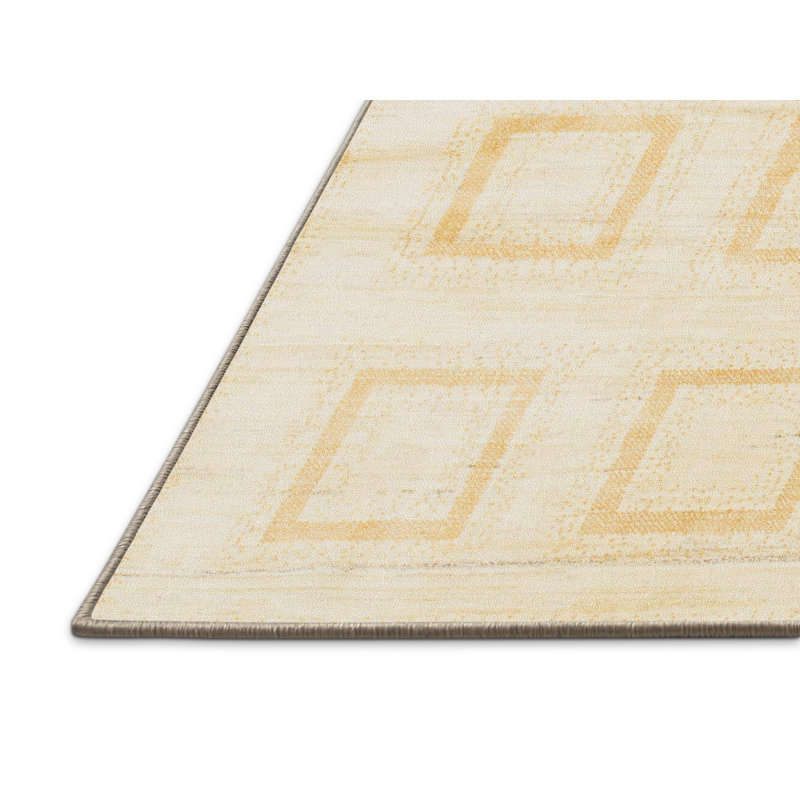 Wool Abstract Indoor Rug, Rectangle 7' x 9'
