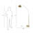 Santori 79'' Chrome Arched Floor Lamp