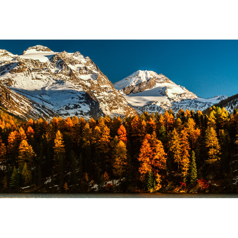 Mountain Lake by FedevPhoto - Wrapped Canvas Print, 30cm H x 46cm W