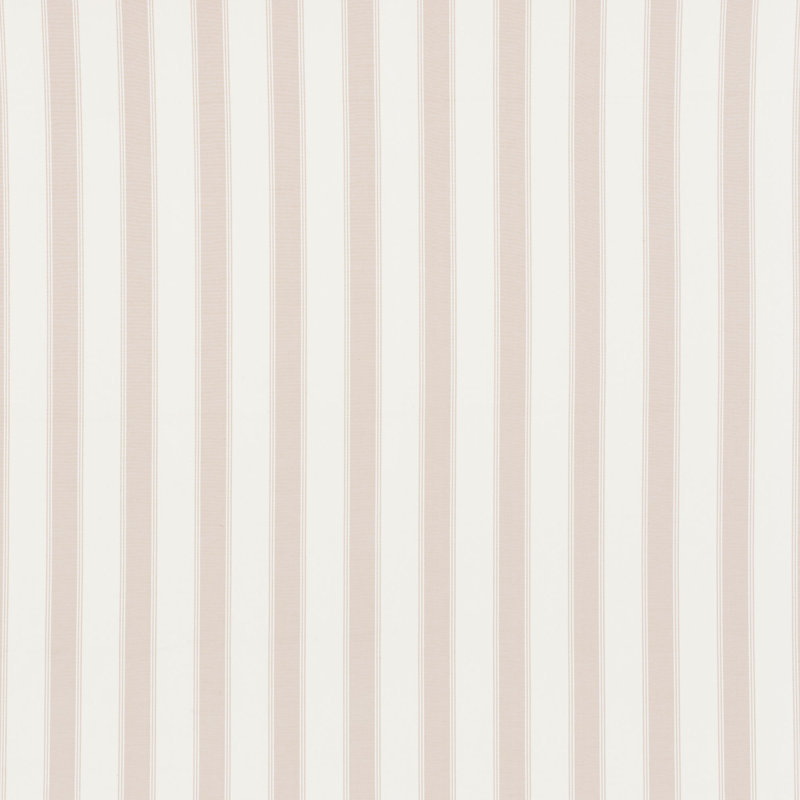 Tissu à rayures Schumacher x Veere Grenney, Rose discret