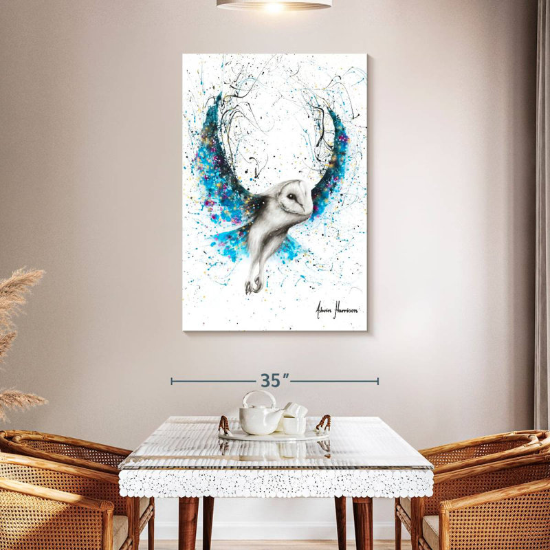 Brampt Mystical Owl, 48" H x 32" W