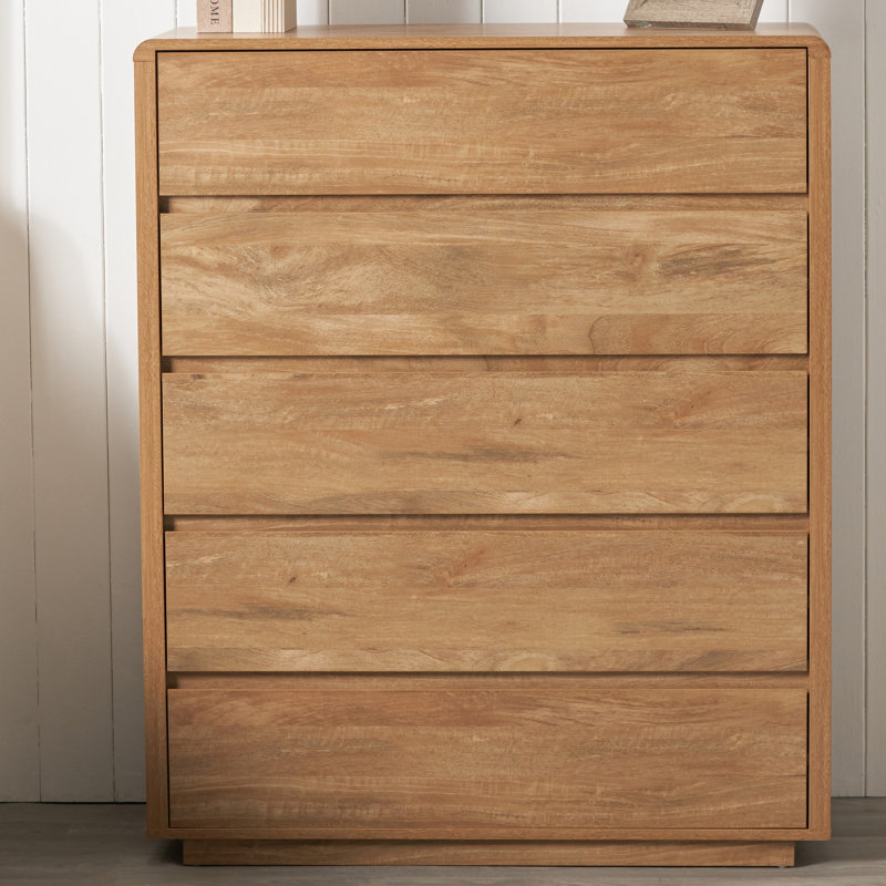 Eversley 95 cm W Chest of 5 Drawers