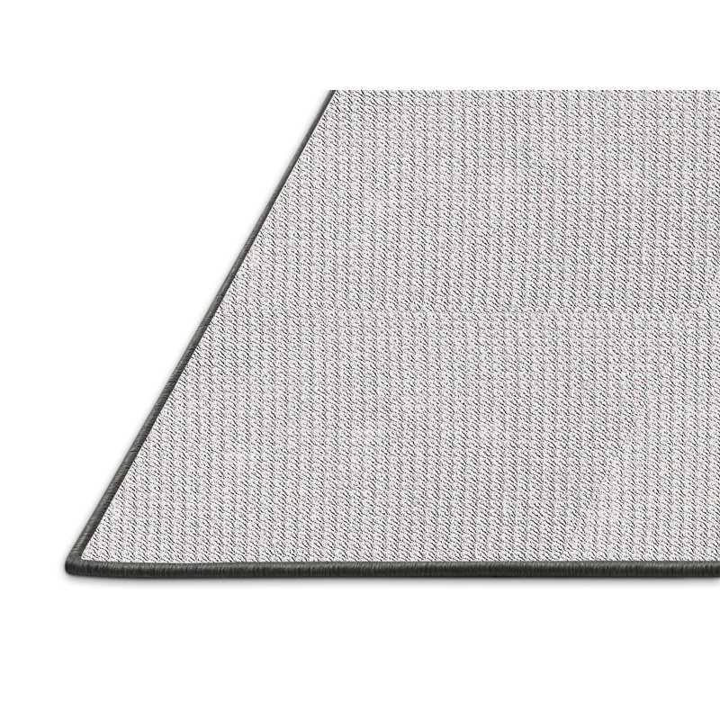 Tapis blanc cassé à motif, Rectangle 2 pi x 5 pi