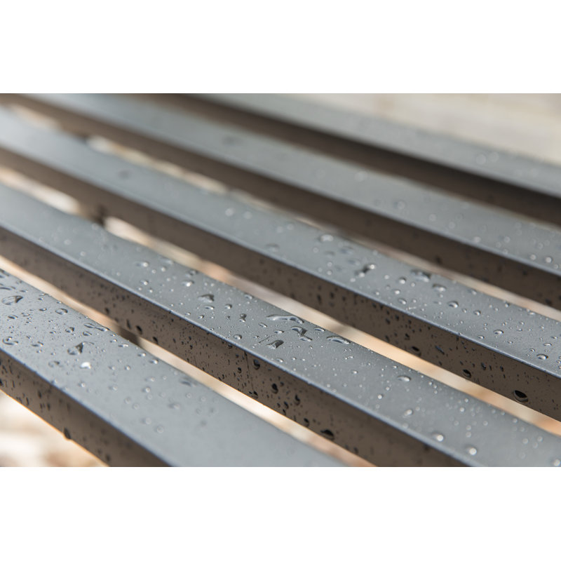 Banc de jardin en acier durable Amerigo