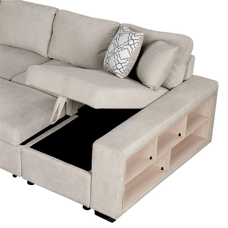Canapé modulaire 4 pièces 4 pièces, Beige