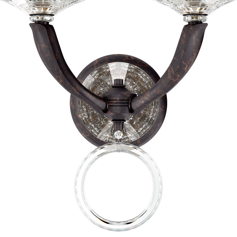 Emilea 2 - Light Candle Wall Light, Heirloom Bronze