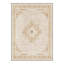 Tapis beige à motif géométrique moderne antidérapant lavable à poils courts-1774044107