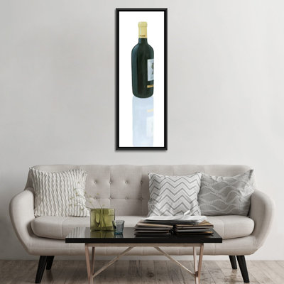 «Wine Stance III», reproduction d'art sur toile