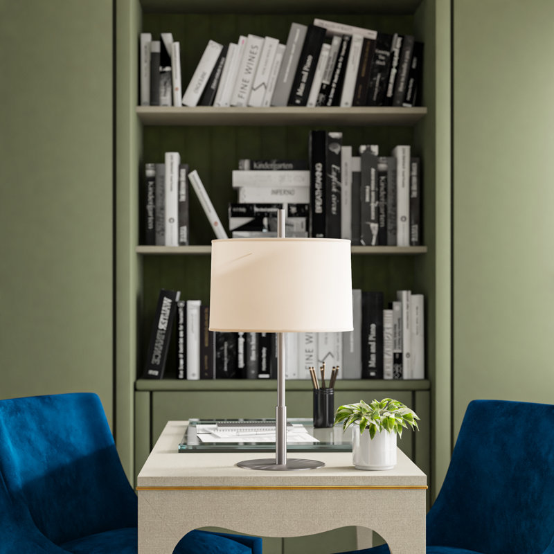 Echo Table Lamp, Stainless Steel