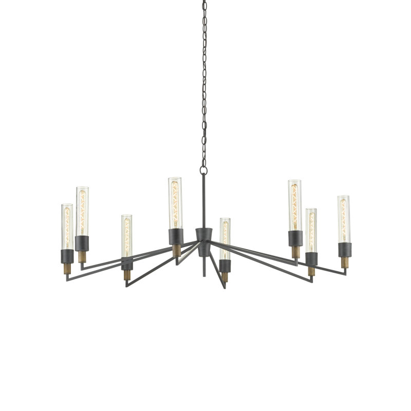 Lustre classique / traditionnel à 8 lumières Delgado Statemen