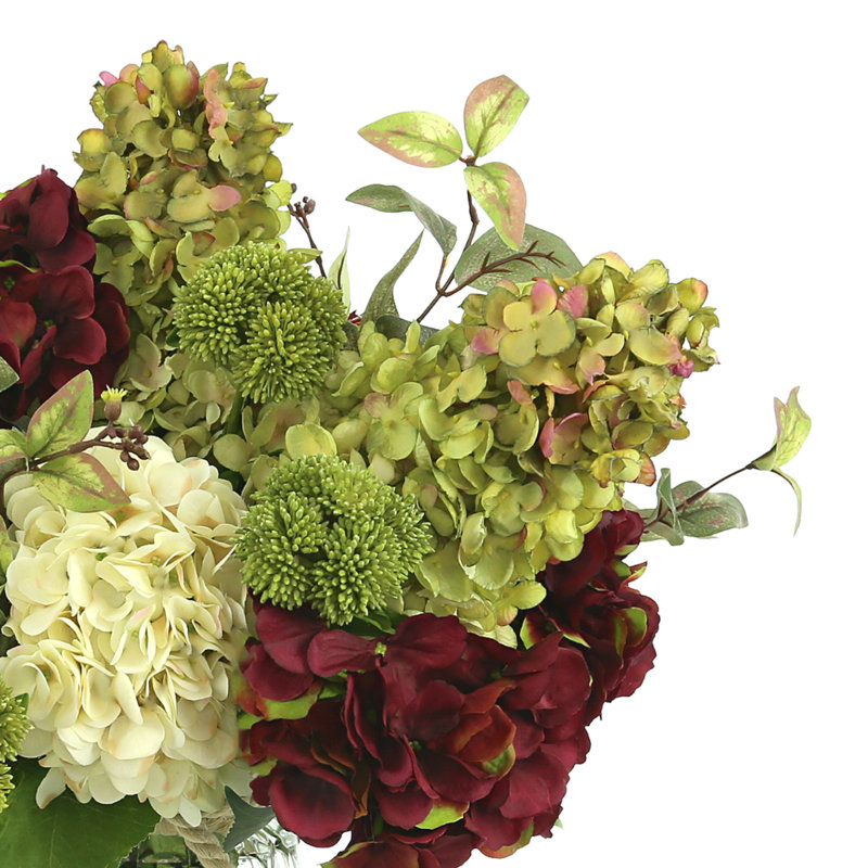 Hydrangea Sedum and Ivy Floral