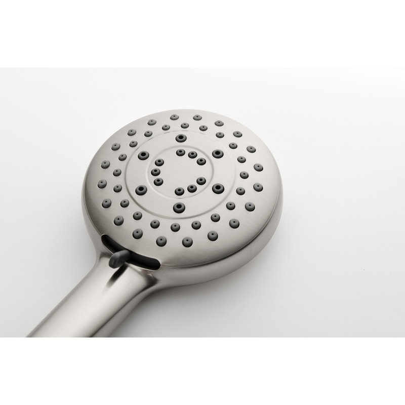 Shower System With Shower Head, Hand Shower, Slide Bar, Bodysprays, Shower Arm, Hose, Valve Trim, And Lever Handles