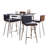 Marcel-Mason Swivel Counter Height Dining Set - 5 Piece-100758596-100758595