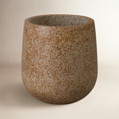 Opus Terrazzo Moss Terrazzo Round Planter