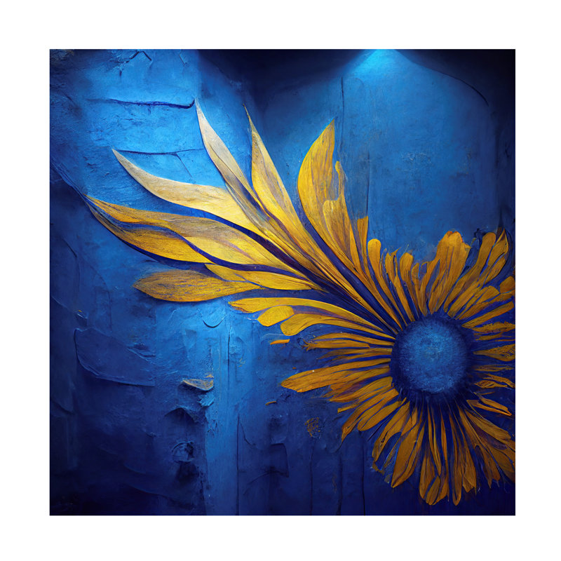 Art sur toile Sasha Sun God III, H 24 po x l 24 po