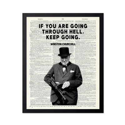 Winston Churchill - Keep Going