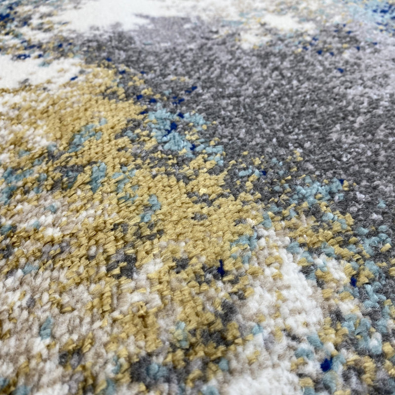 Bellicent  Abstract Indoor Rug, Rectangle 8' x 10'