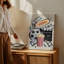 Reproduction d'art sur toile, "Collage cinématographique classique" avec art mural-1179502484