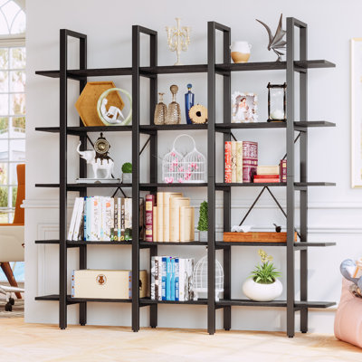 Alysa Etagere Bookcase 5 Tiers by Trent Austin Design