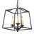 Omero Steel Dimmable Lantern Geometric Chandelier-1672492464-1611498025