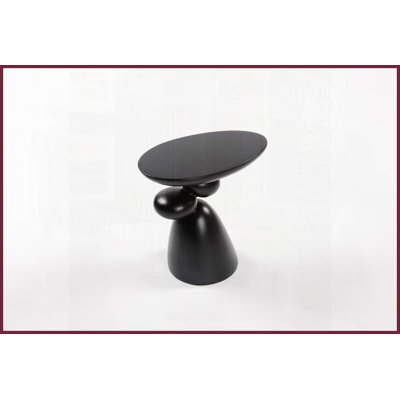 Wabi-Sabi Fiberglass Coffee Table for Living Room - No Assembly, Easy Clean &amp; Durable