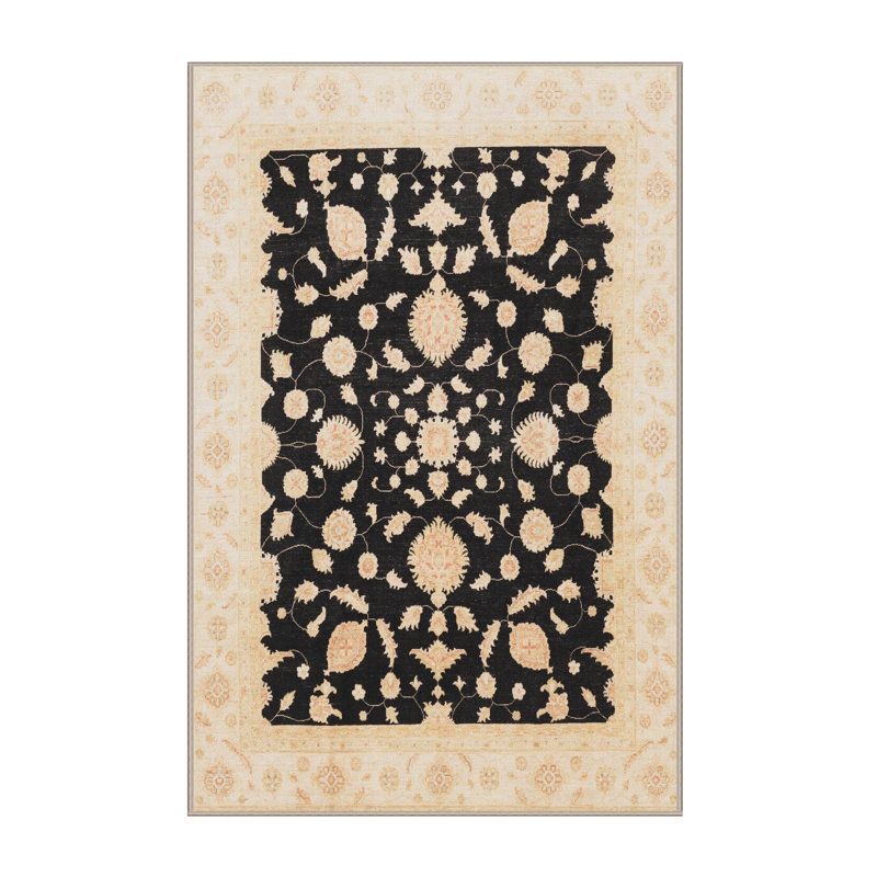 Tapis abstrait moderne 3832, Rectangle de 2 pi x 3 pi