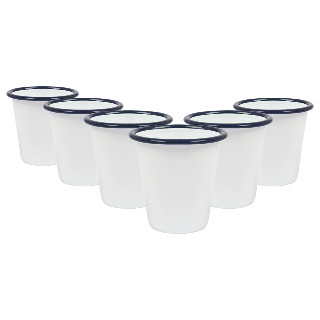300ml Enamel Drinking Glass