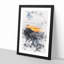 Sunlight over the Cliff - Picture Frame Painting Print-56853085-56853087
