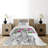 Hypnotic Modern & Contemporary Polyester Abstract Coverlet-781679618
