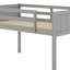 Lit mezzanine bas en bois avec échelle-2021133645