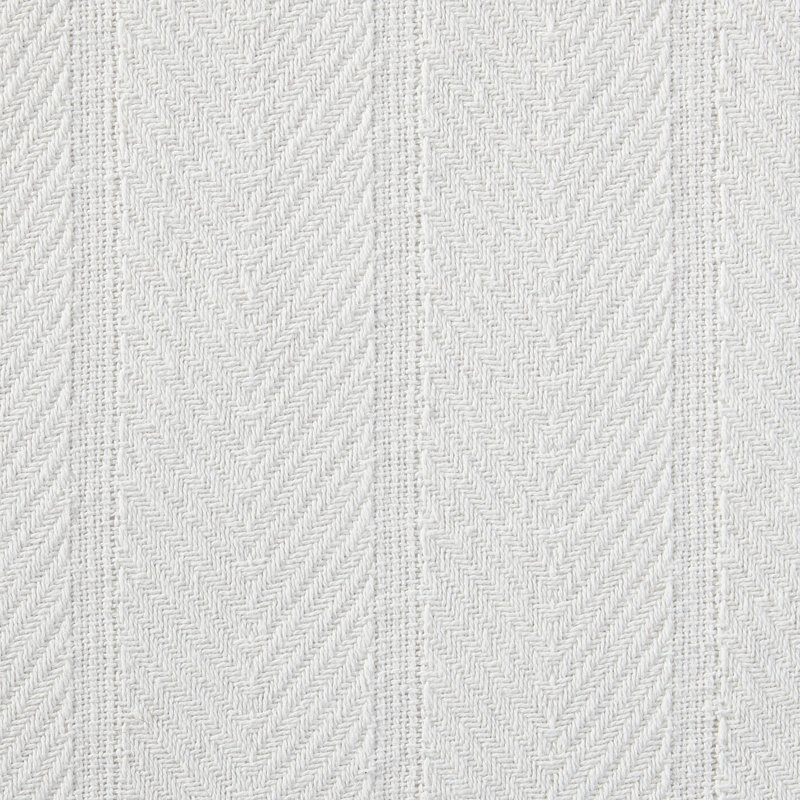 Couverture réversible en coton Herringbone de Eddie Bauer, Double/grand, Blanc