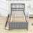 Twin Storage Platform Bed with Drawers-761863997