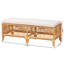 Banc en osier Bellinda