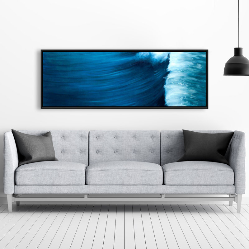 " Wave ", 20" H x 60" W