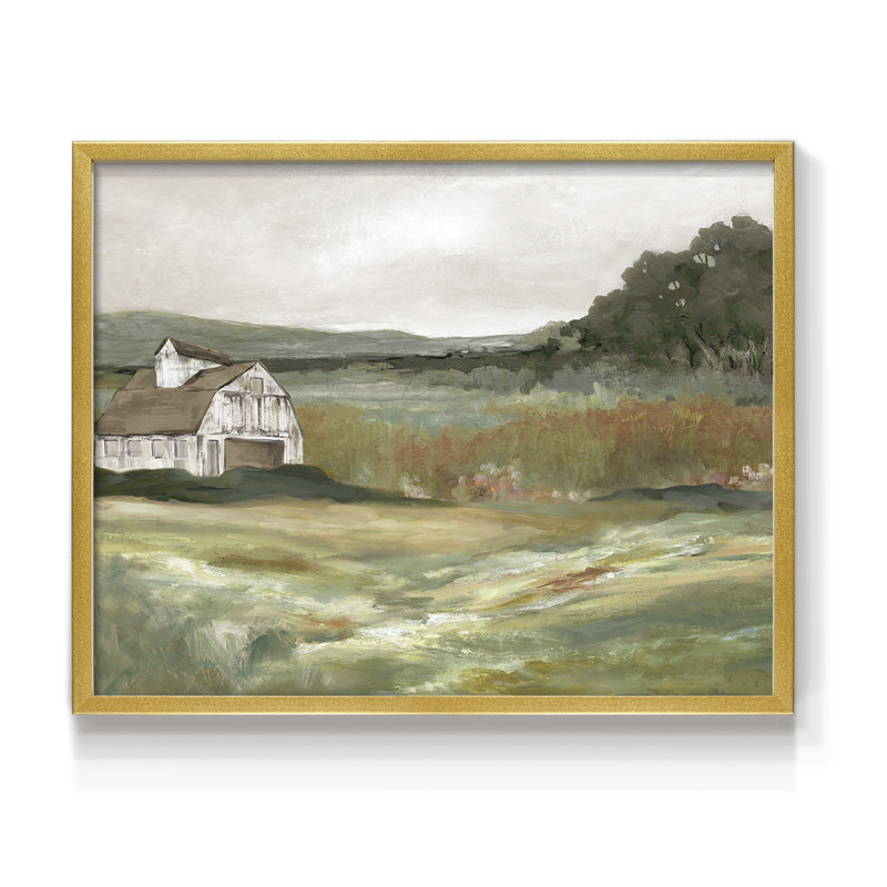 Après-midi à la ferme - Reproduction encadrée - Restickable