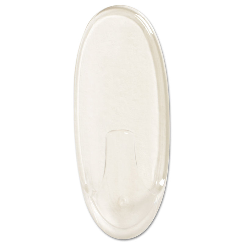 Large Clear Outdoor Window Hook with Adhesive Strips