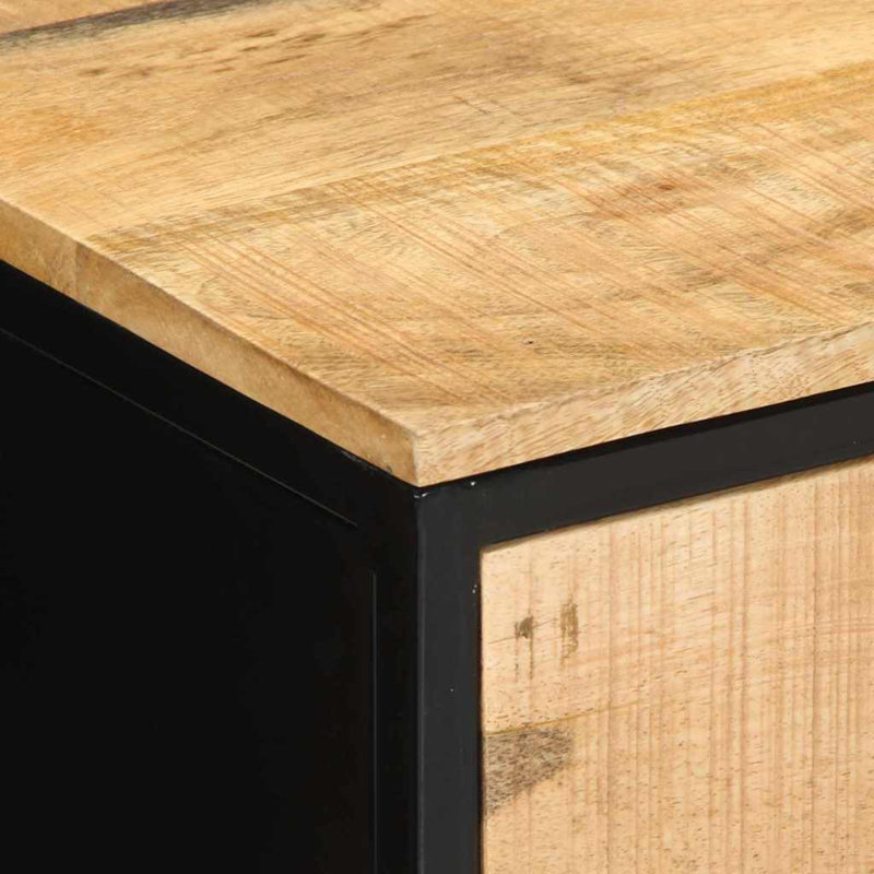 40cm W Solid Wood Bedside Table