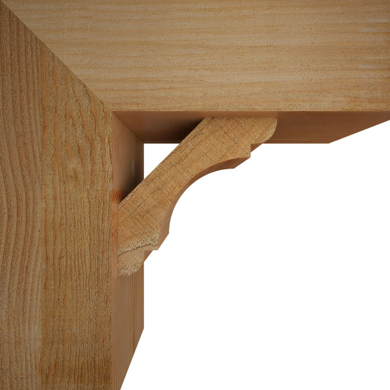 Support de bloc olympique avec entretoise décalée, 20 po x 20 po, Sapin Douglas de l 8 po (scié brut)