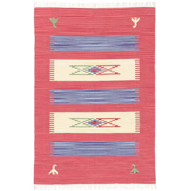 Southwestern Hand Woven Area Rug, Rectangle 140 x 200cm