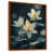 Toile avec cadre flottant brun