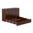 Athena Wood Murphy Bed Chest with 6" Mattress, Storage Drawer, and Built-in Charger-277216831