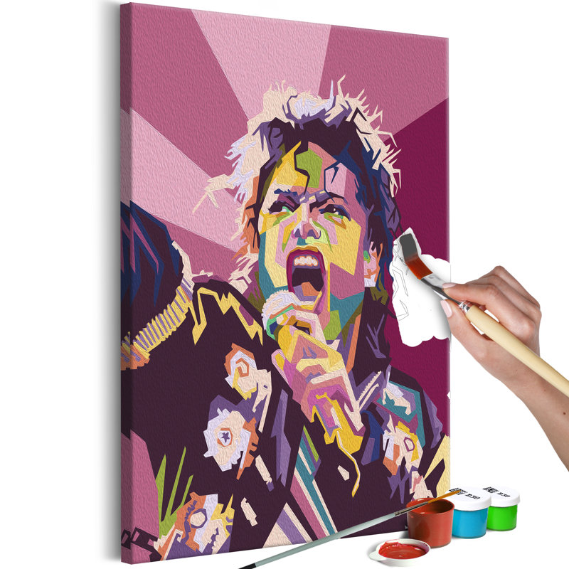 " Michael Jackson " Acrylic Painting