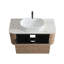 Meuble-lavabo moderne au design incurvé et rangement à fermeture en douceur-413019717-413019718