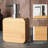 Handmade Bamboo Sink And Bathroom Accessory Set, Retro Style Set
