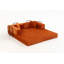 Canapé-lit modulaire en mousse Boneless