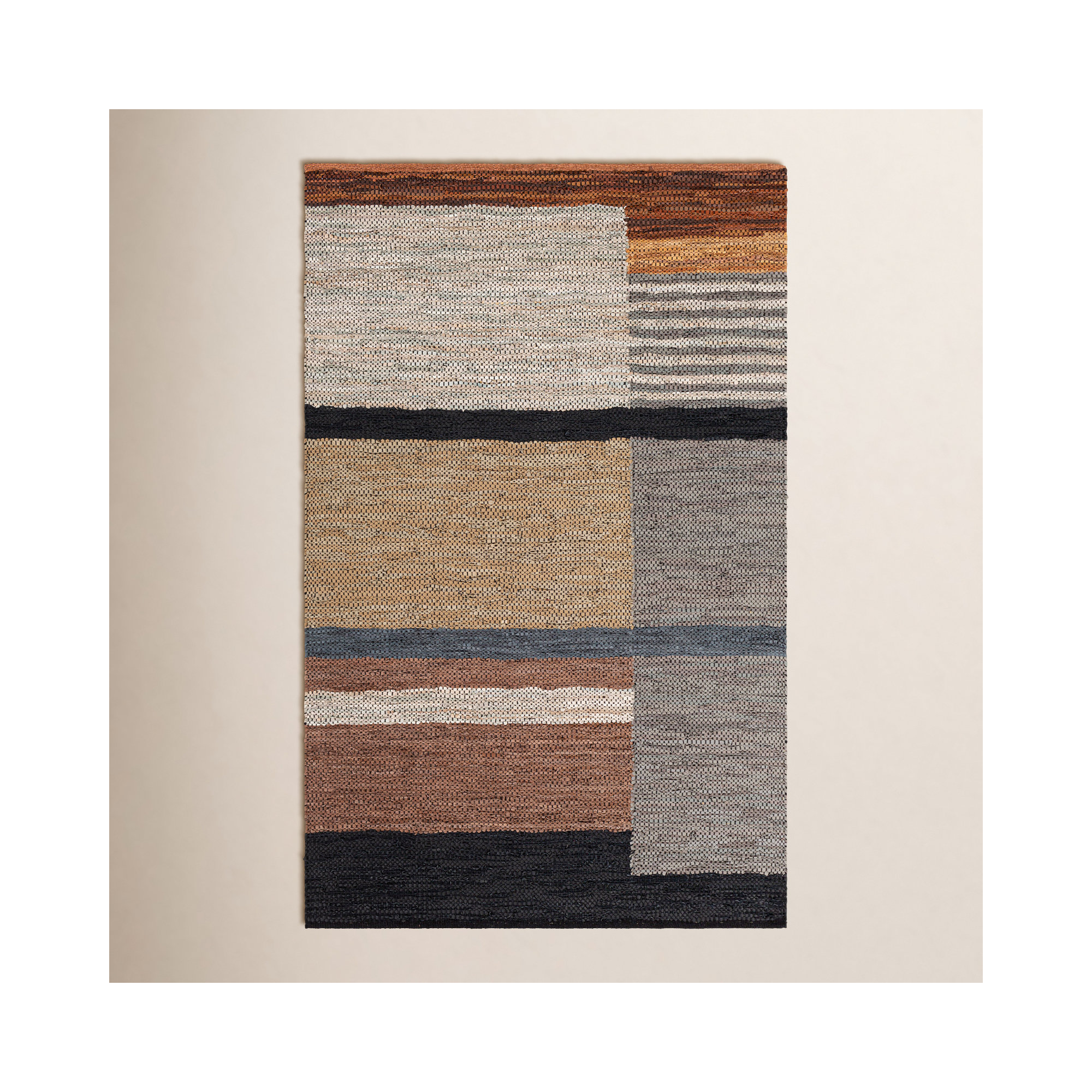 Pim Handmade Rug, Rectangle 5' x 7'6"