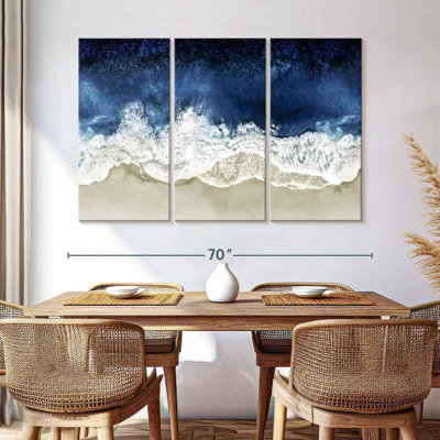 Gillard Indigo Waves From Above II